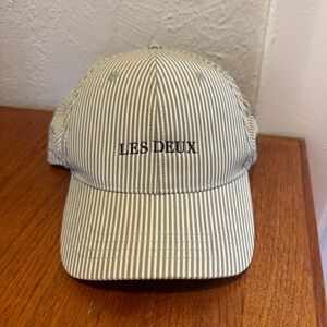 Les Deux Diego Stripe 2.0 baseball hat
